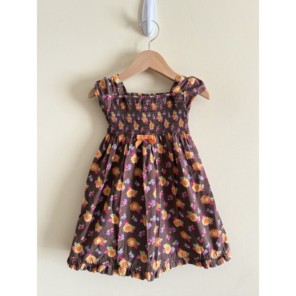 Gymboree Sunflower Smiles Flower Dress Baby Girls 18-24 months Vintage